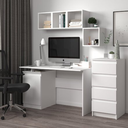 Полка навесная Т-11 Stern (Штерн), белый 